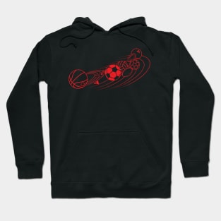 Ball System outlines Hoodie